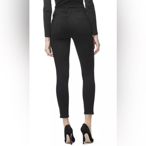 NWOT Good American Good Legs Crop Sz 0 - Picture 5 of 9